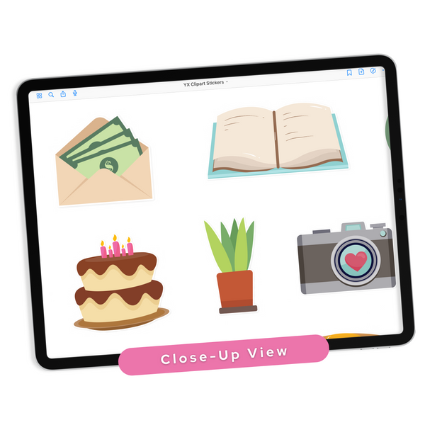 Clipart Digital Stickers