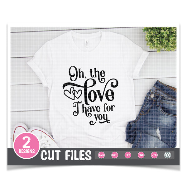 Oh, The Love SVG Bundle - Mommy & Me Set