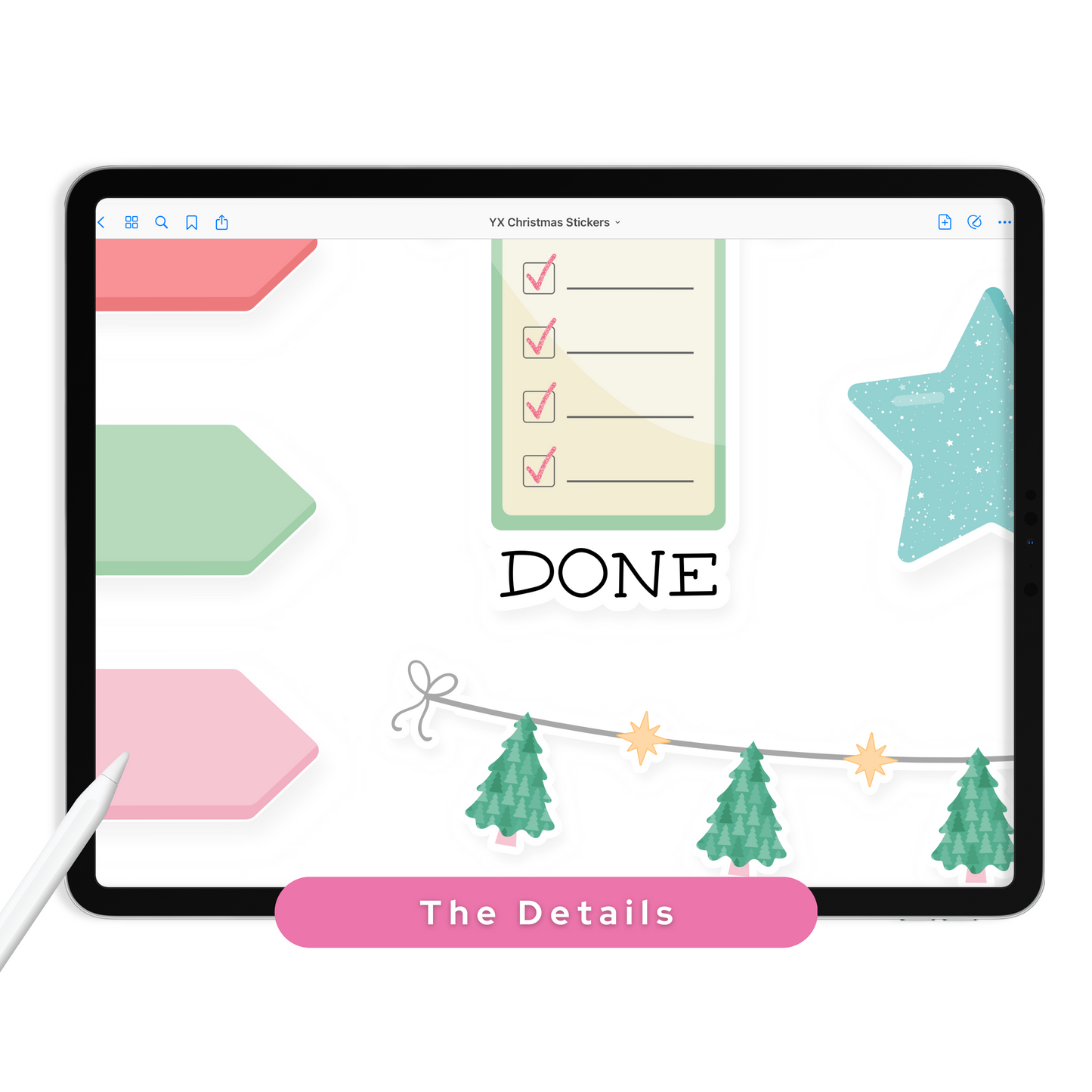 Christmas Digital Planner Stickers