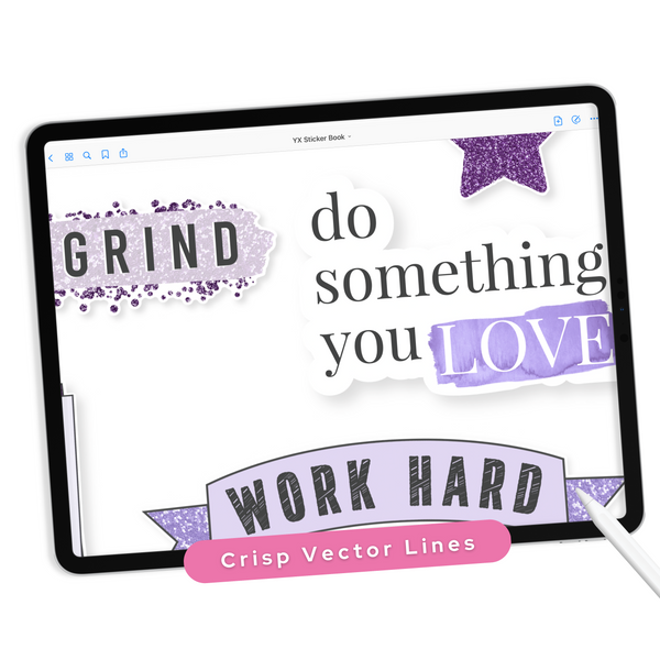 Boss Digital Planner Stickers