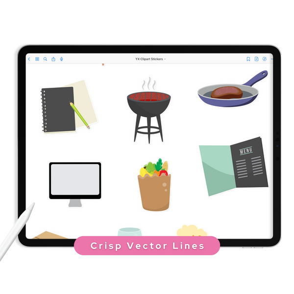Clipart Digital Stickers