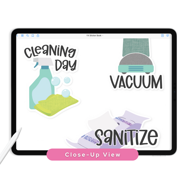 Household Chores Planner Stickers