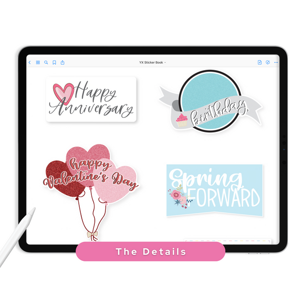 Holiday Digital Planner Stickers