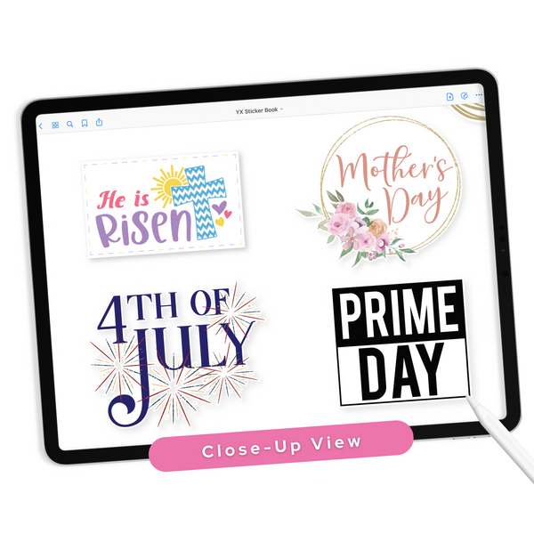 Holiday Digital Planner Stickers