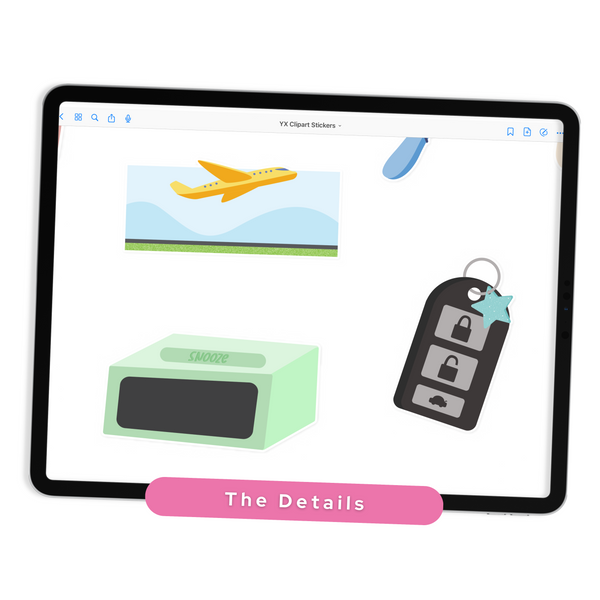 Clipart Digital Stickers