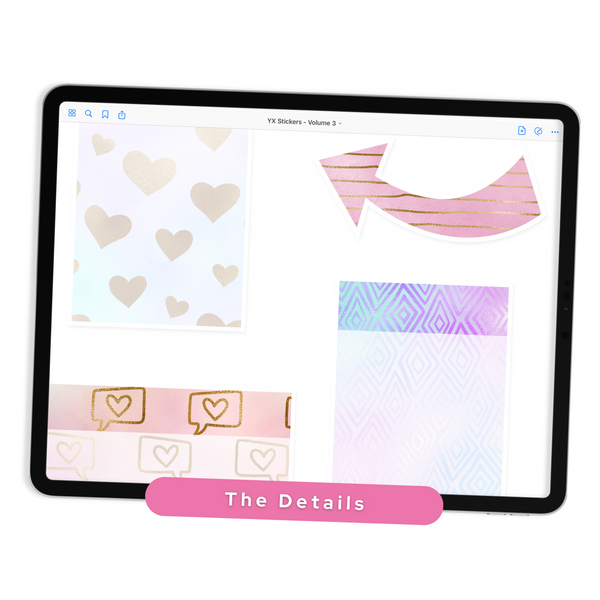Pastel Digital Planner Stickers