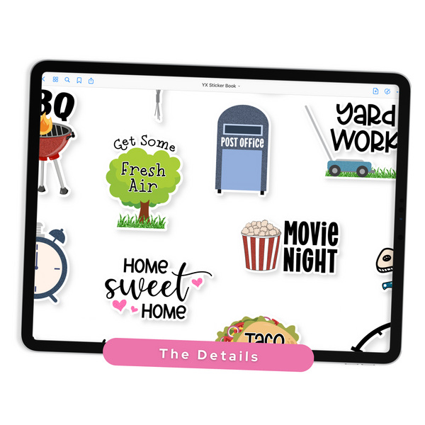 Every Day Digital Planner Stickers