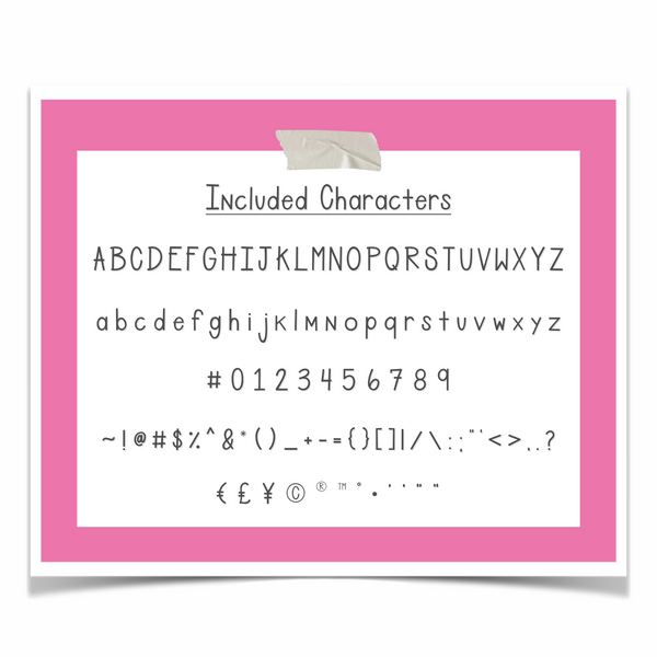 Instant Karma Font