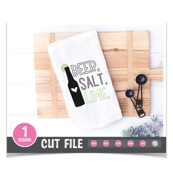 Beer Salt Lime SVG