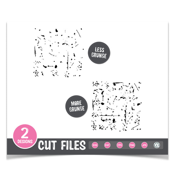 Grunge Effect SVGs - Set of 2