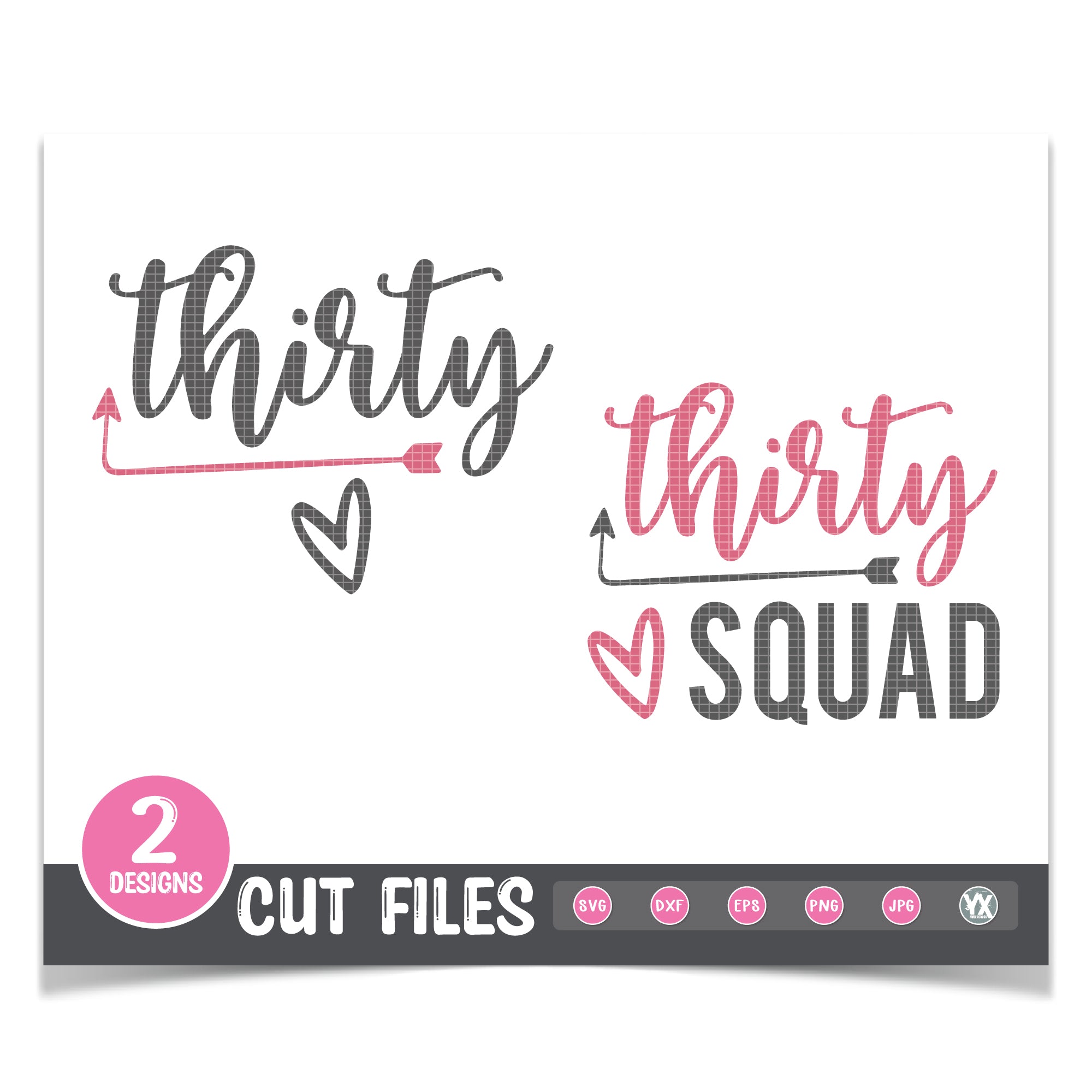 Thirty Squad SVG Bundle