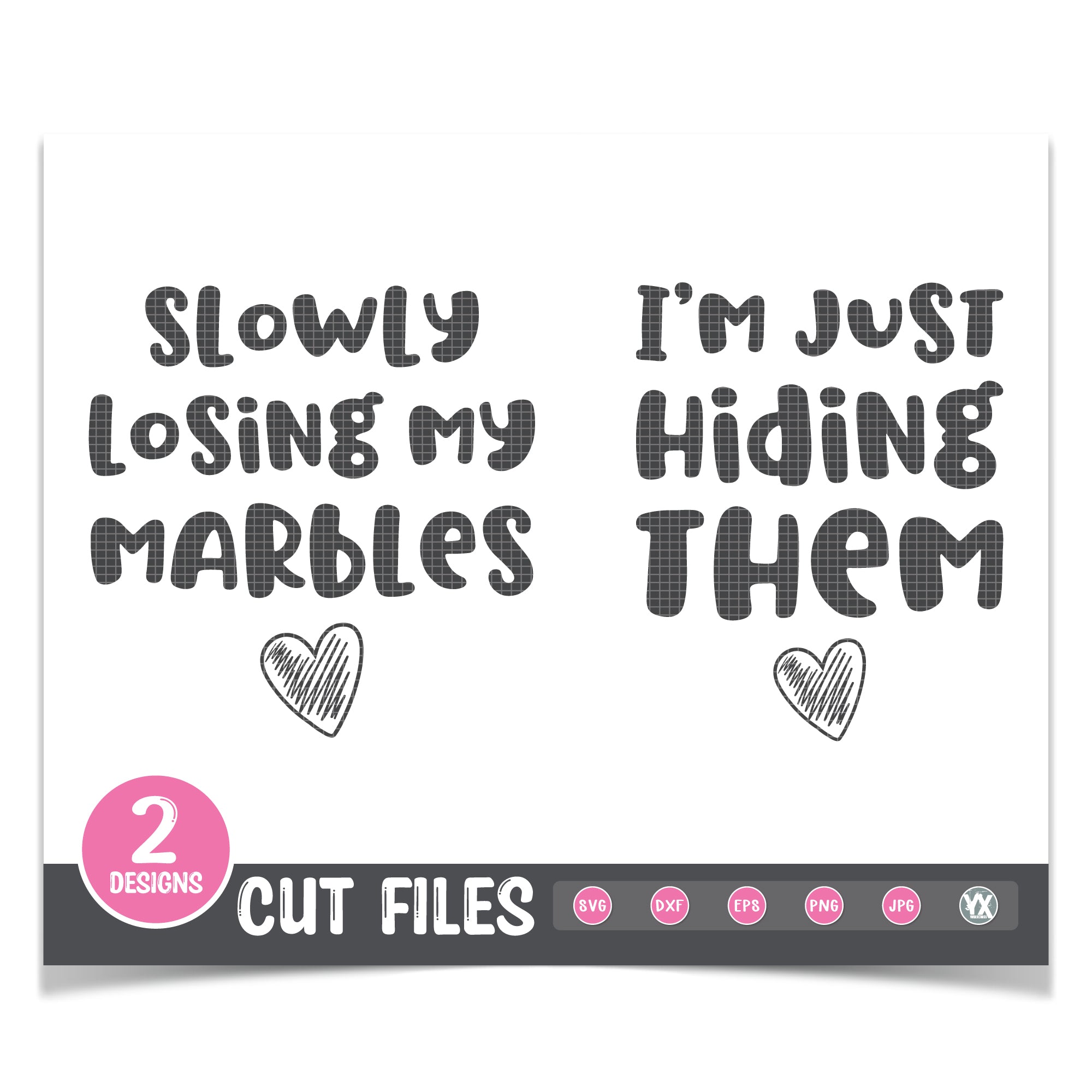 Funny Mom & Me SVG Set