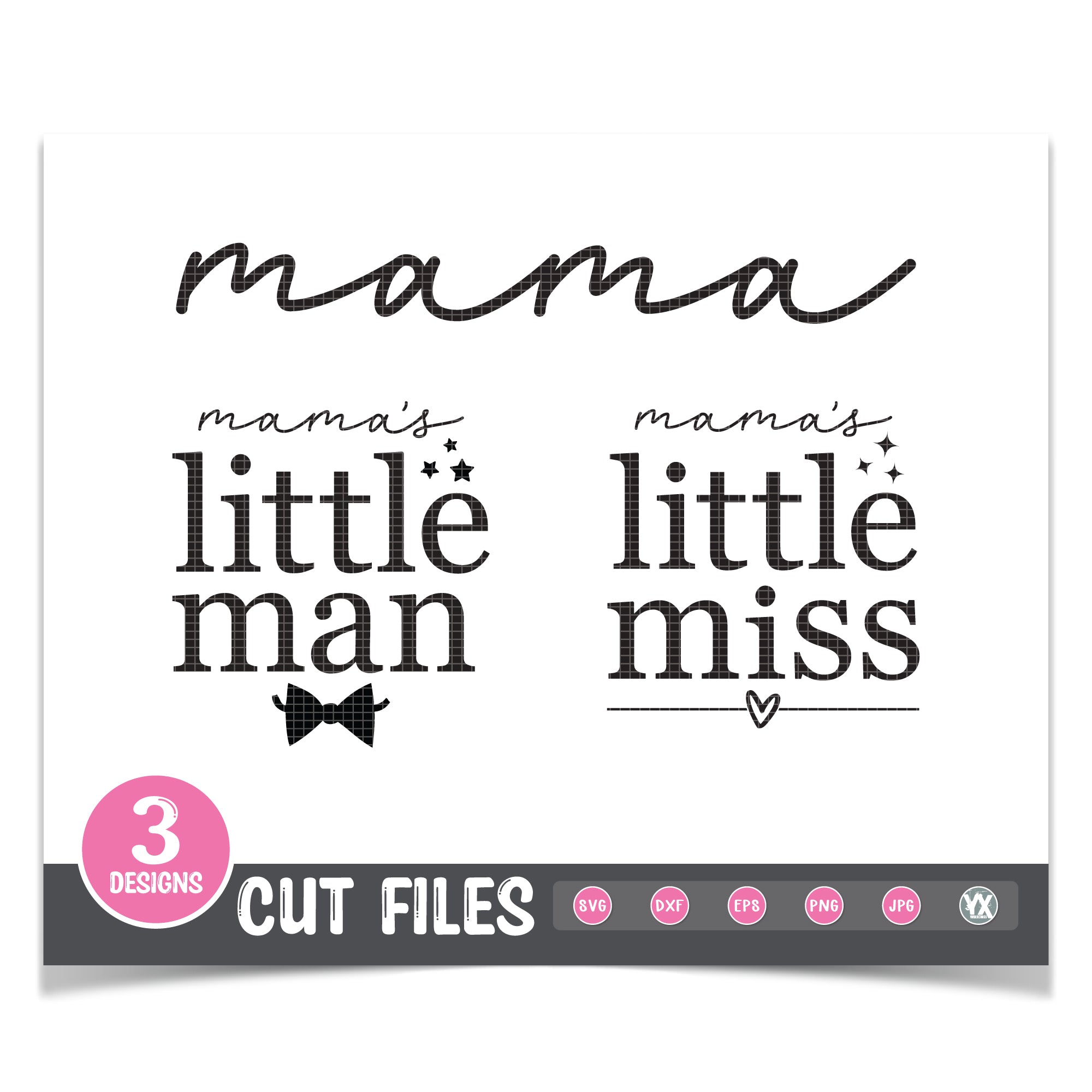 Mama + Little Man + Little Miss