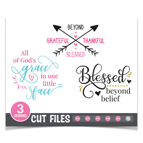 Blessed SVG Bundle
