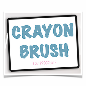 Crayon Brush for Procreate