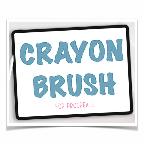 Crayon Brush for Procreate