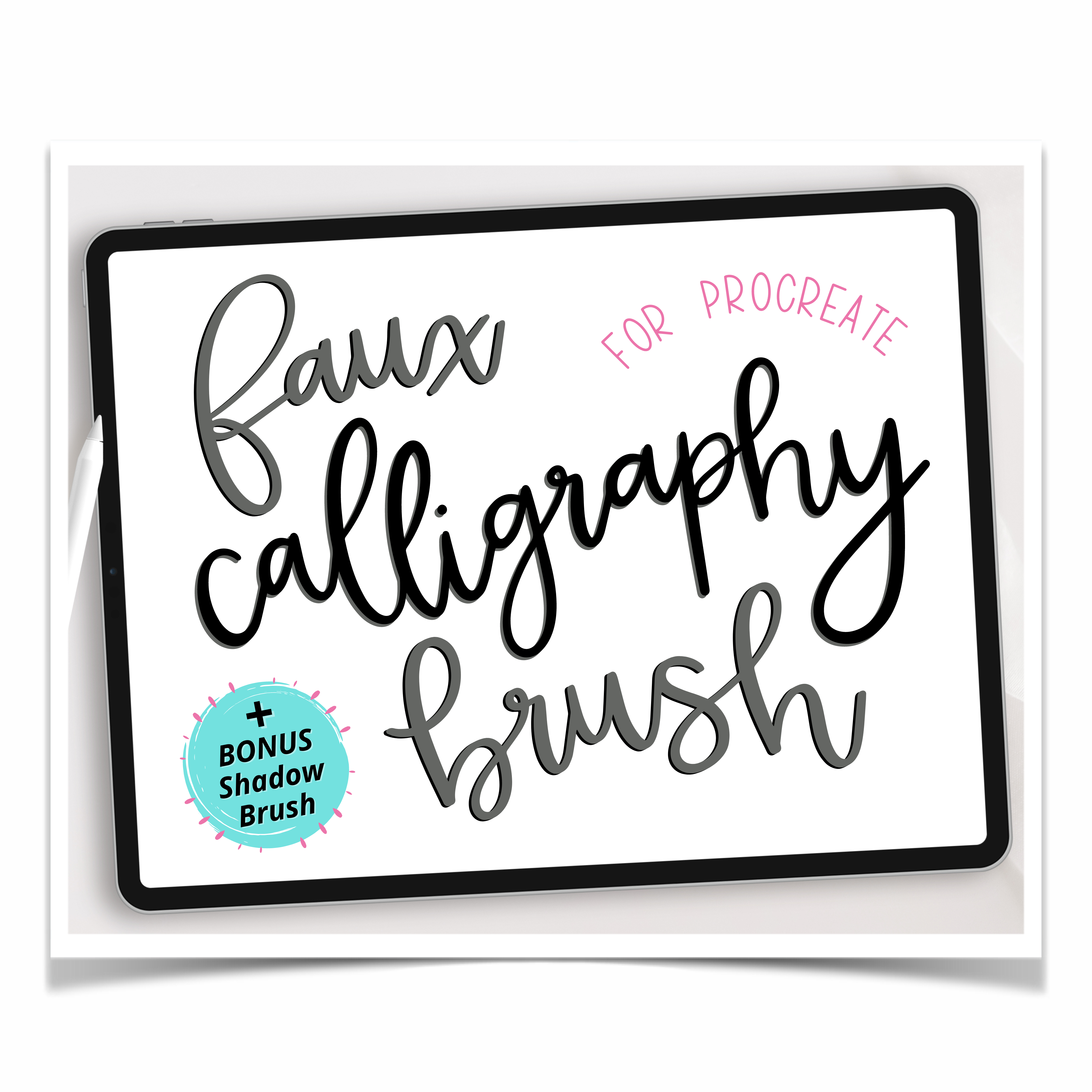 Faux Calligraphy Brushes for Procreate