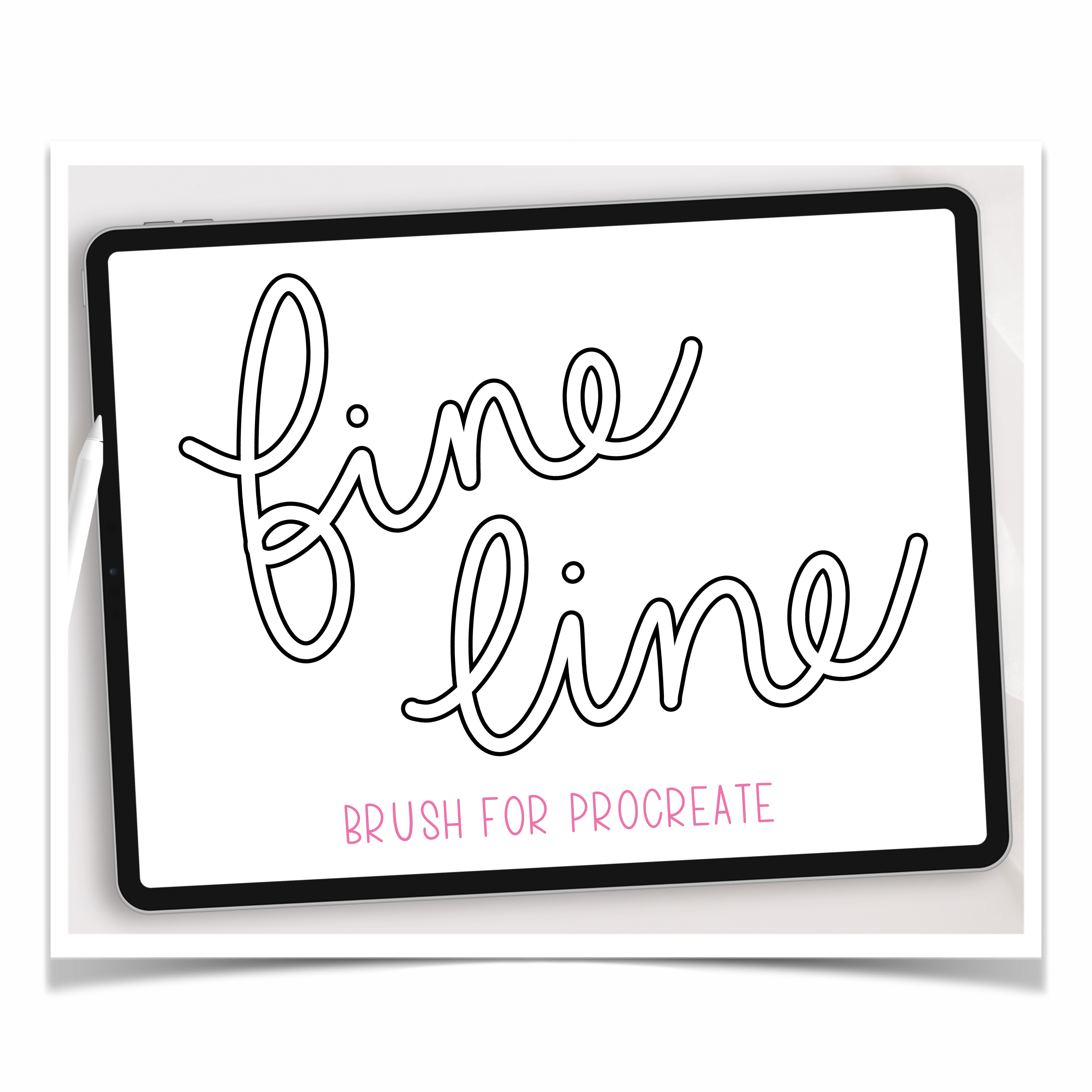 Fine Line Brush for Procreate