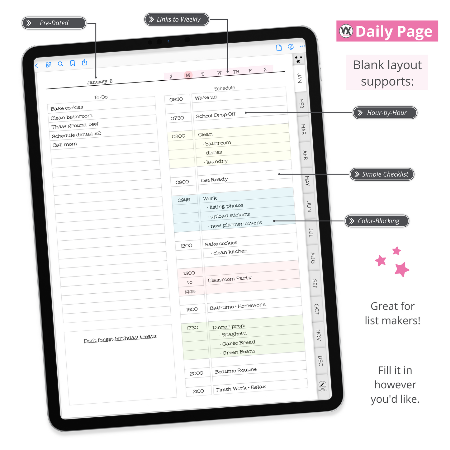 2023 Planner -- Version 1