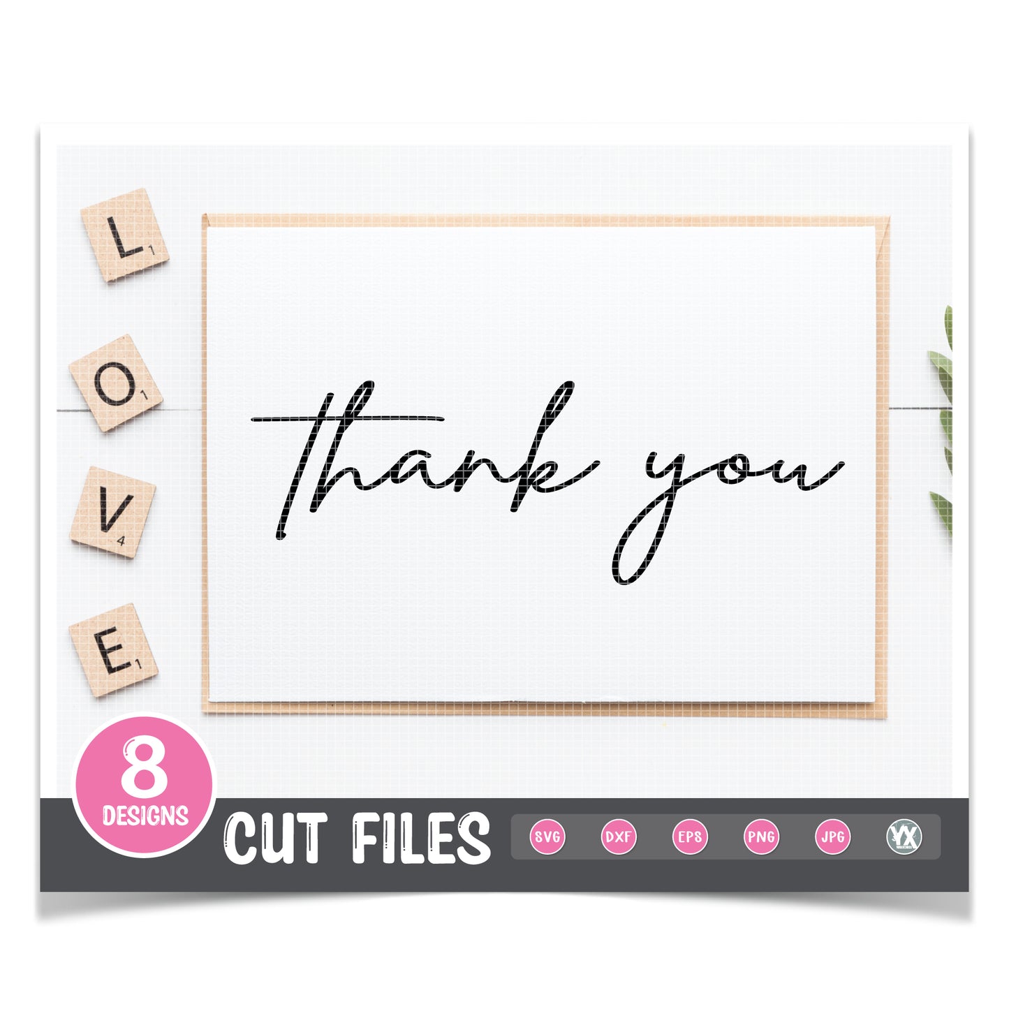 Cursive Font Phrases SVG