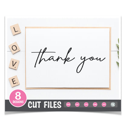 Cursive Font Phrases SVG