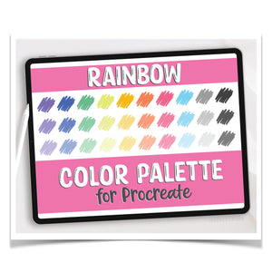 Rainbow - Procreate Color Palette