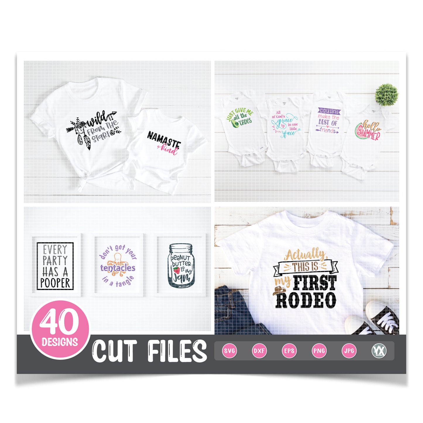 Baby & Kids SVG Bundle
