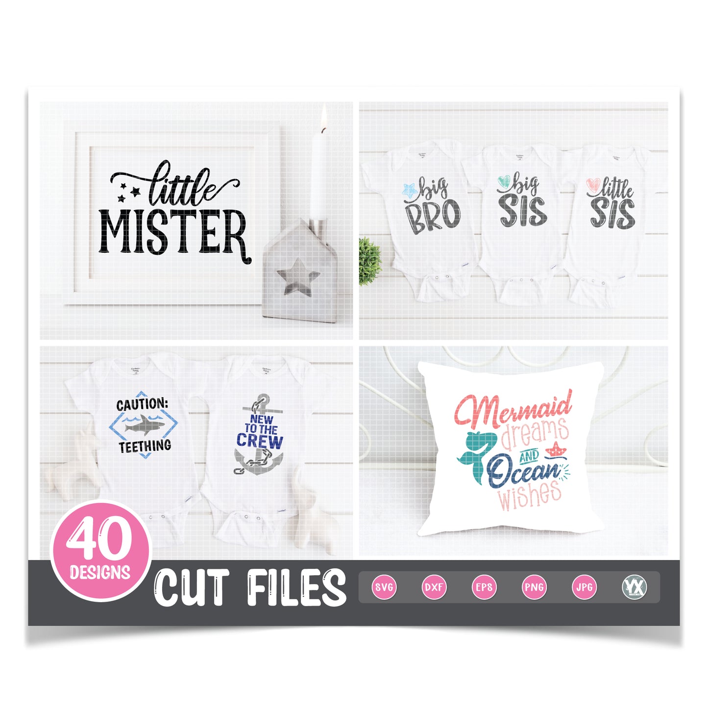Baby & Kids SVG Bundle
