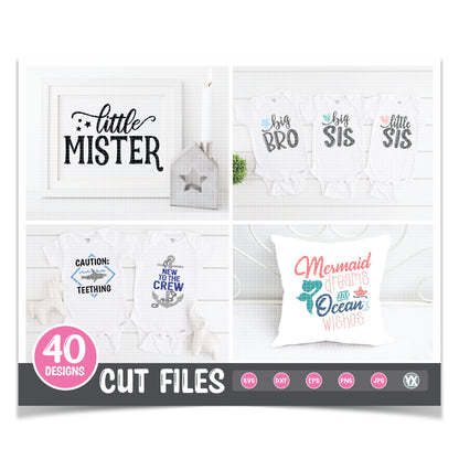 Baby & Kids SVG Bundle