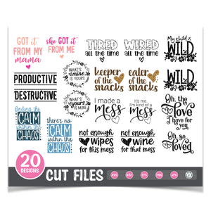 Mommy & Me SVG Bundle