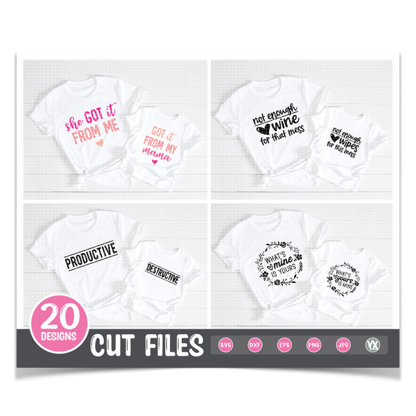 Mommy & Me SVG Bundle