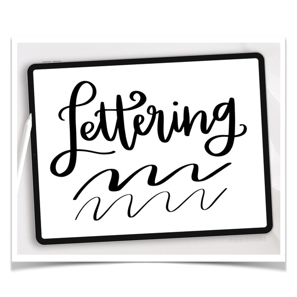 Lettering Brushes for Procreate