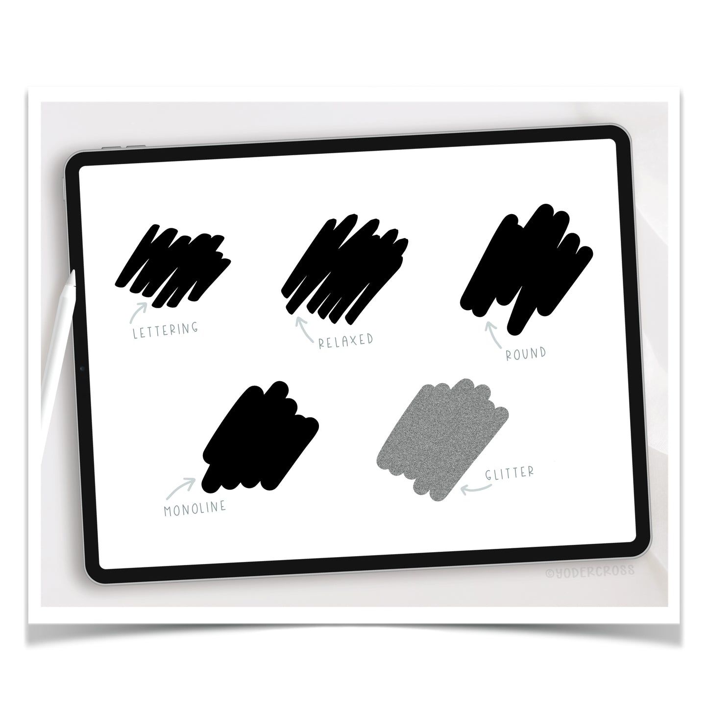 Lettering Brushes for Procreate