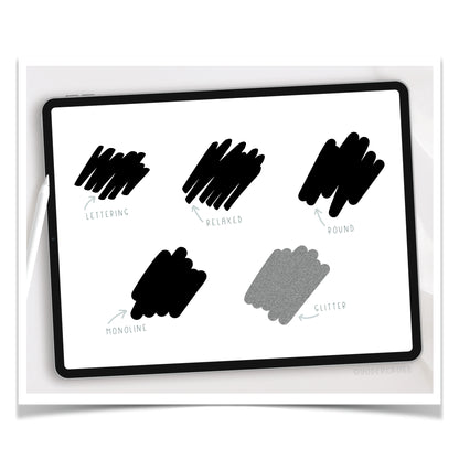 Lettering Brushes for Procreate