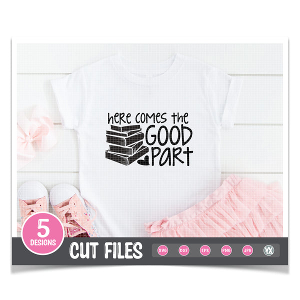 Bookworm SVG Bundle