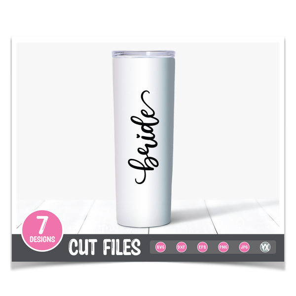 Bridal Party SVG Set