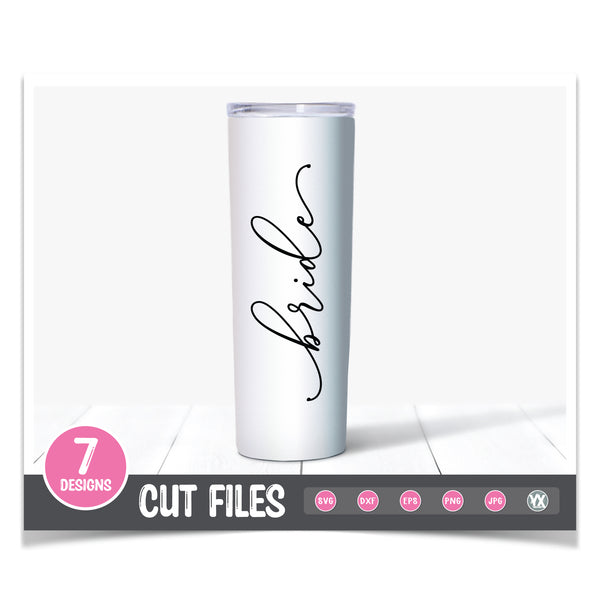 Bridal Party SVG Set