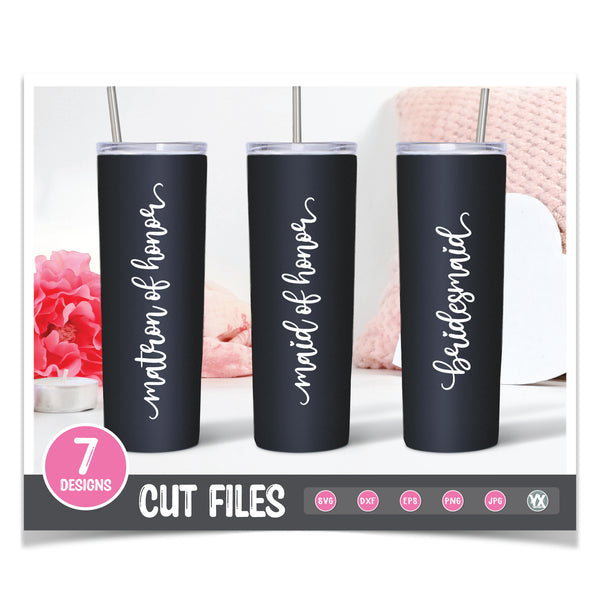 Bridal Party SVG Set