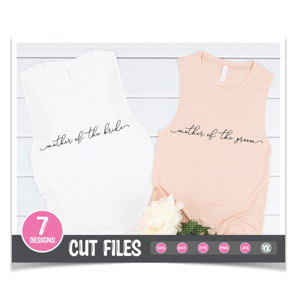 Bridal Party SVG Set
