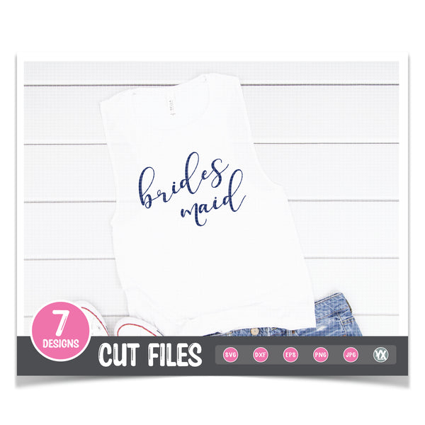 Bridal Party SVG Set