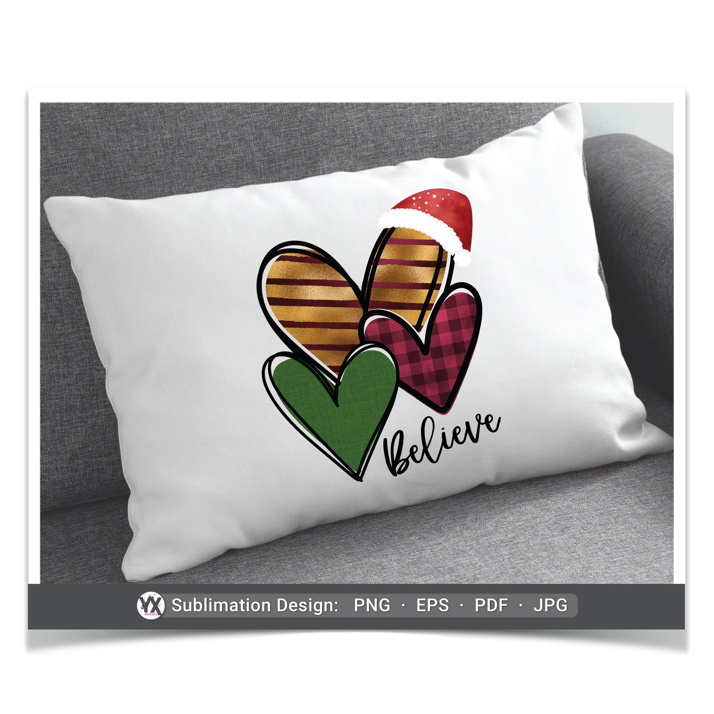 Believe in Santa (Sublimation)
