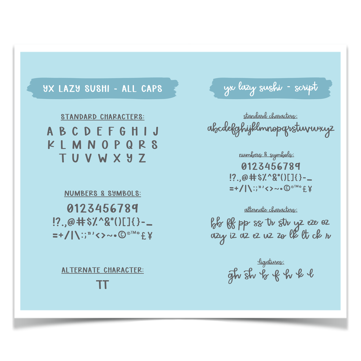 Freshly Baked Font Duo