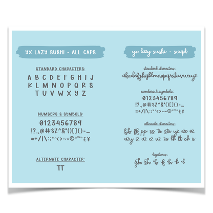 Freshly Baked Font Duo