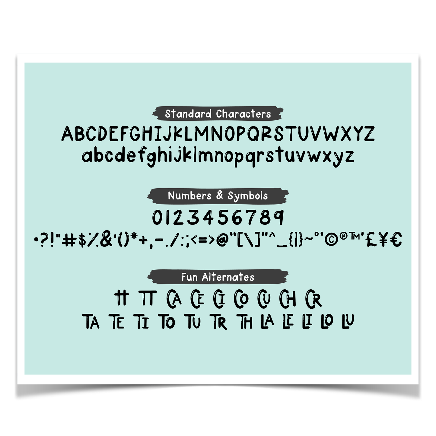 Toddler Tantrums Font