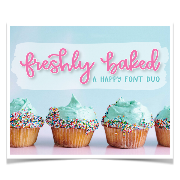 Freshly Baked Font Duo