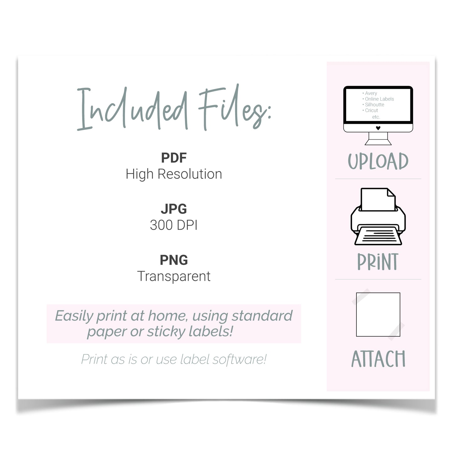 Thirty AF Printable Wine Label