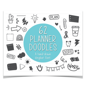 Planner Doodles Font