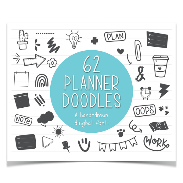 Planner Doodles Font