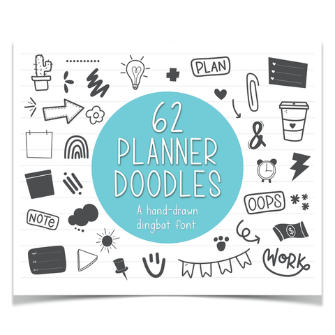 Planner Doodles Font