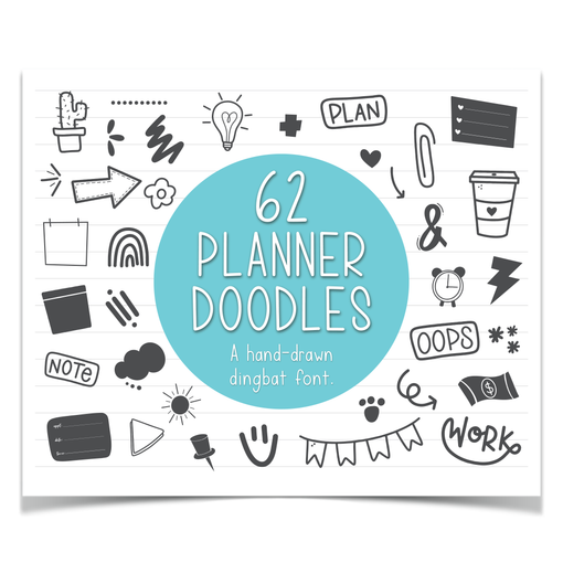 Planner Doodles Font